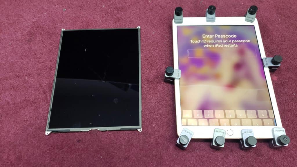 image of apple iPad 8 lcd we replaced