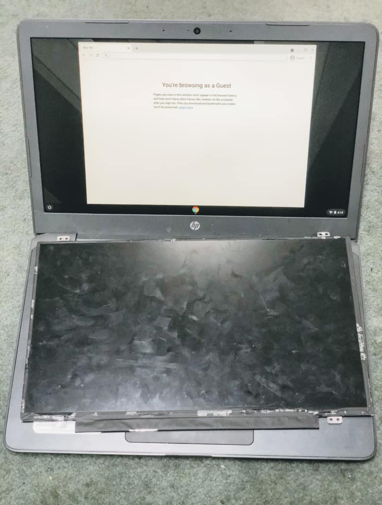 HP chromebook screen repair