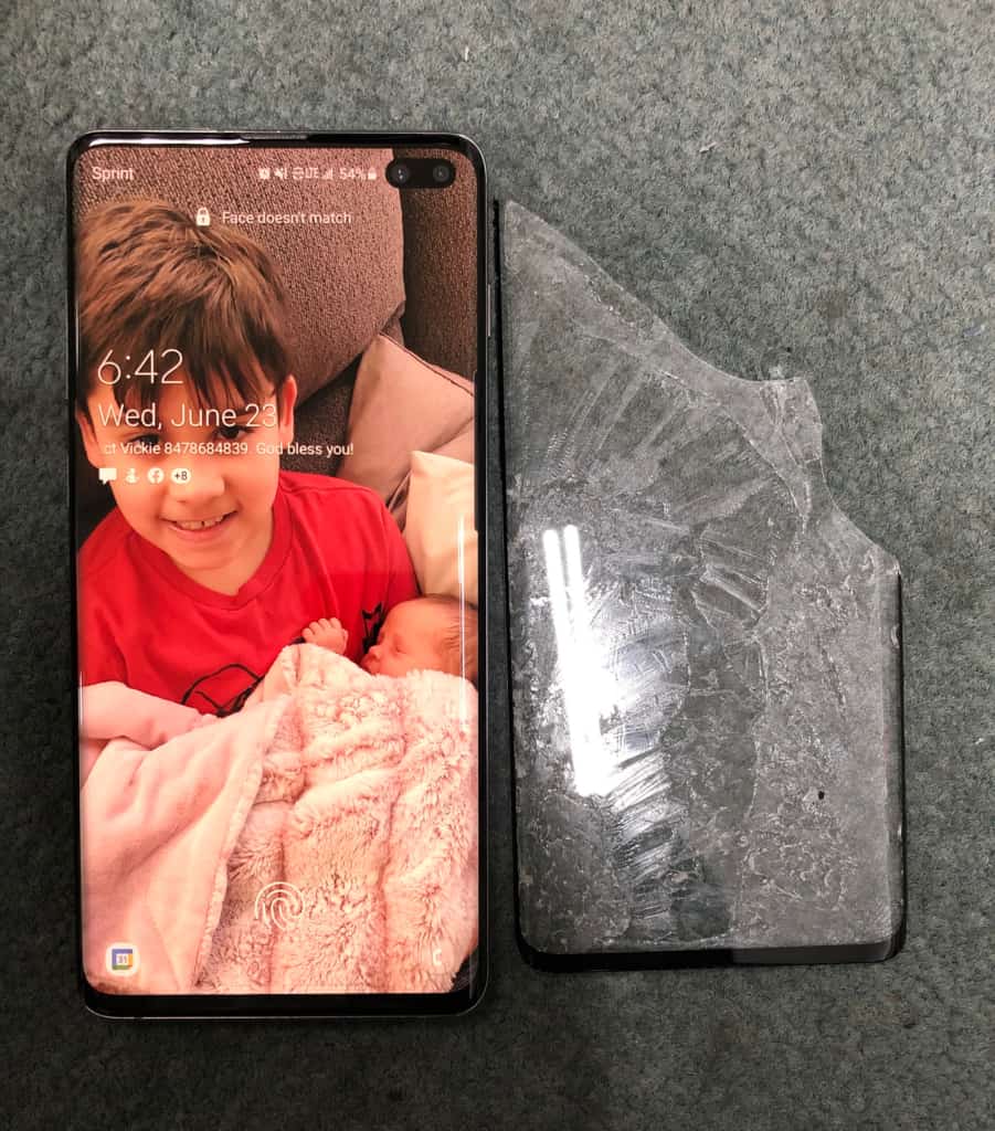 Samsung Galaxy S10+ Screen replacement